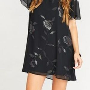Show Me Your Mumu Black Floral Dress